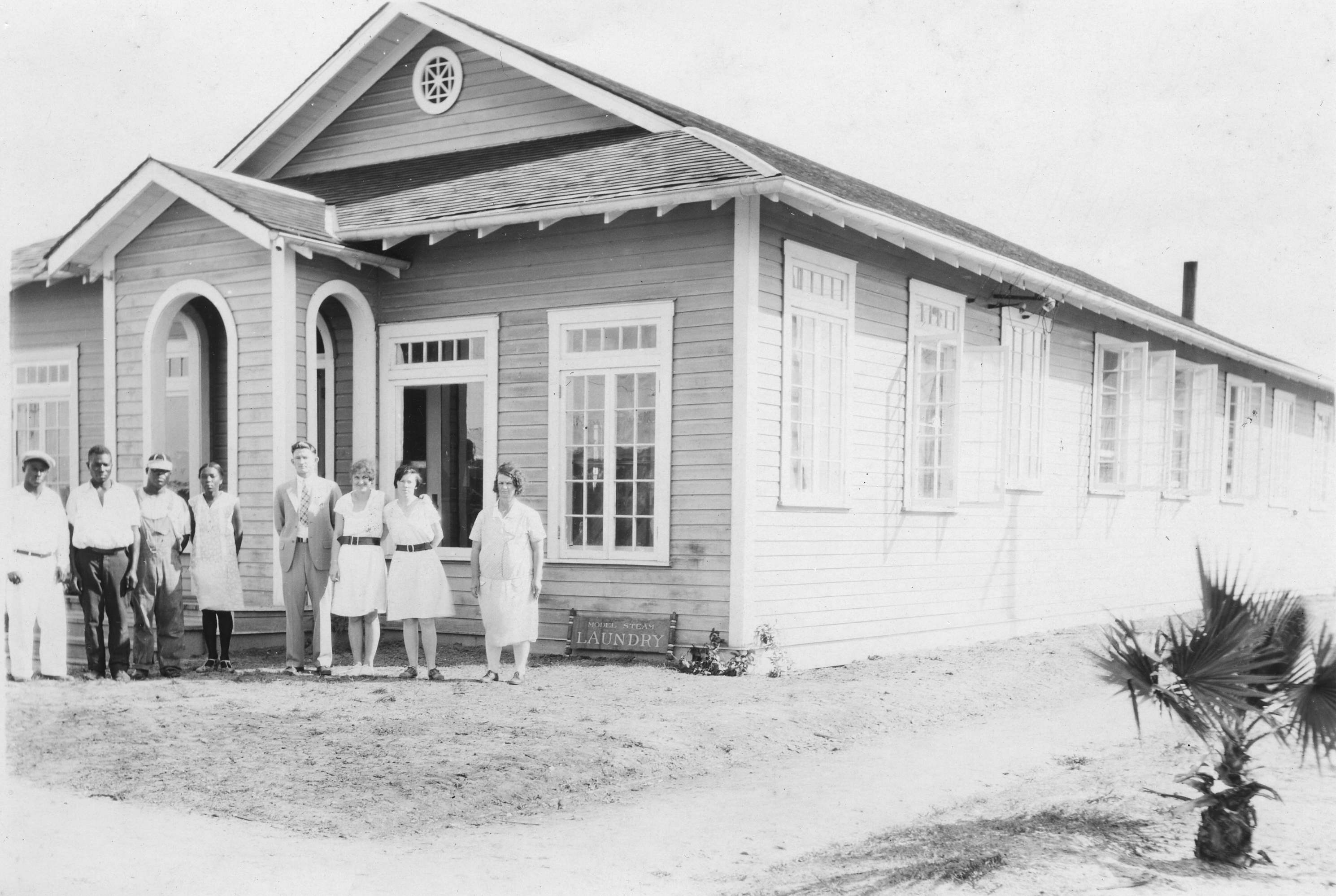 Everglades Laundry Historic Photo