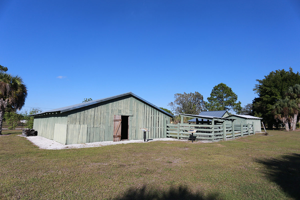 Immokalee Pioneer Museum at Roberts Ranch horse barn