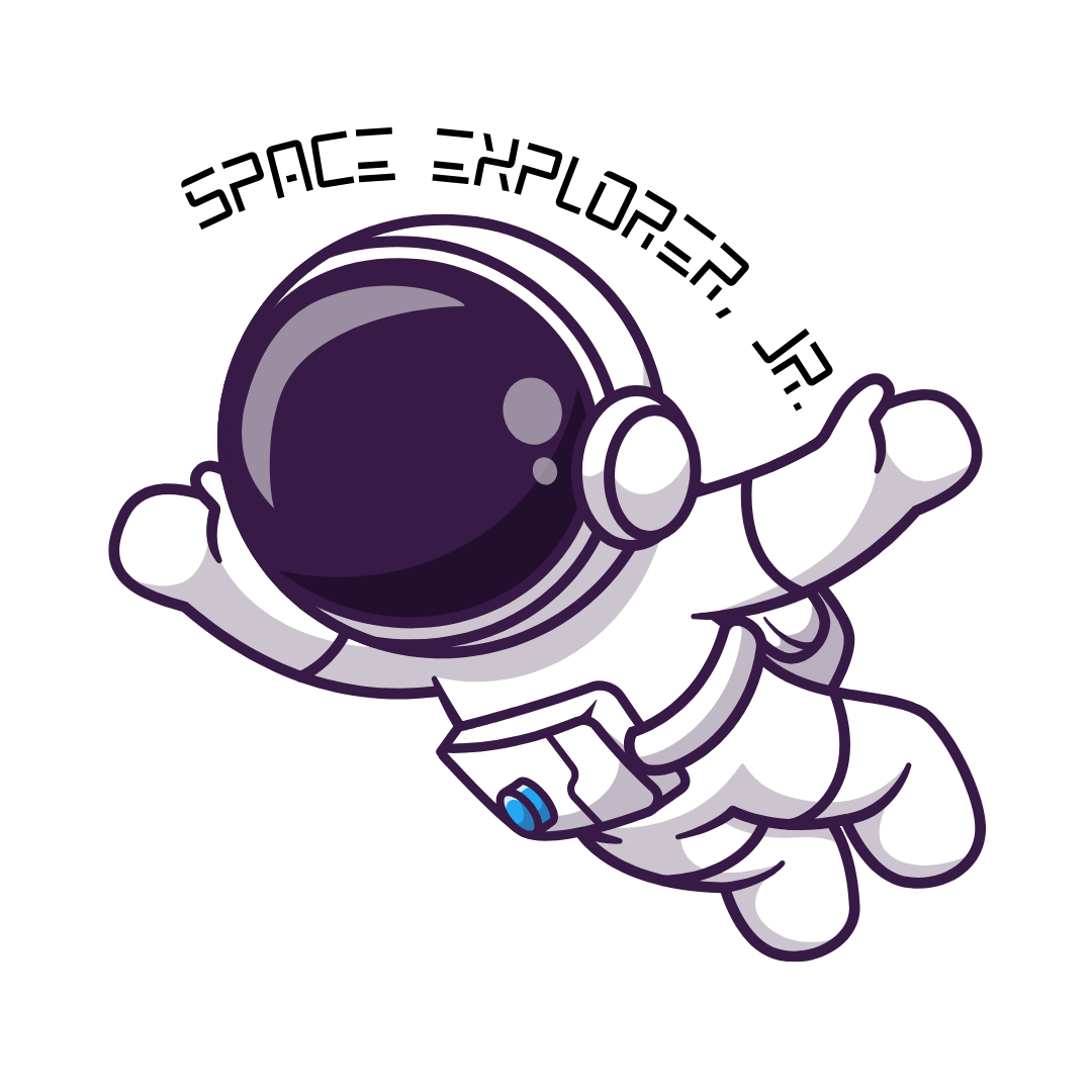 Graphic of an astronaut