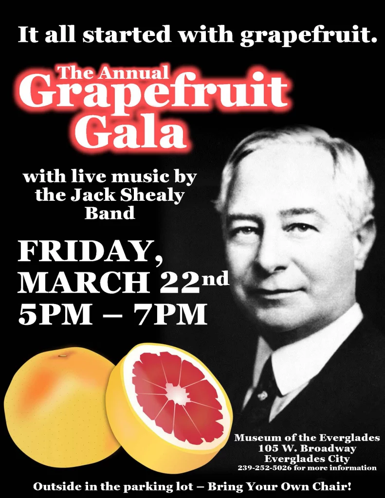 Grapefruit Gala flyer